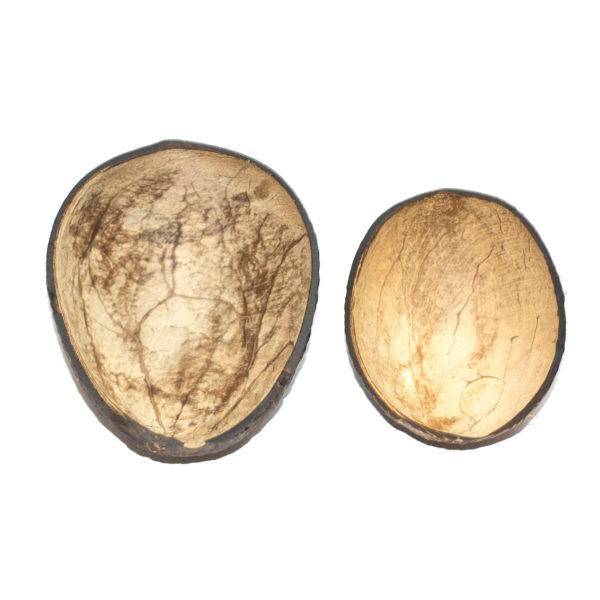 Buy All Purpose Oval Coconut Shell Bowls | Shop Verified Sustainable Products on Brown Living
