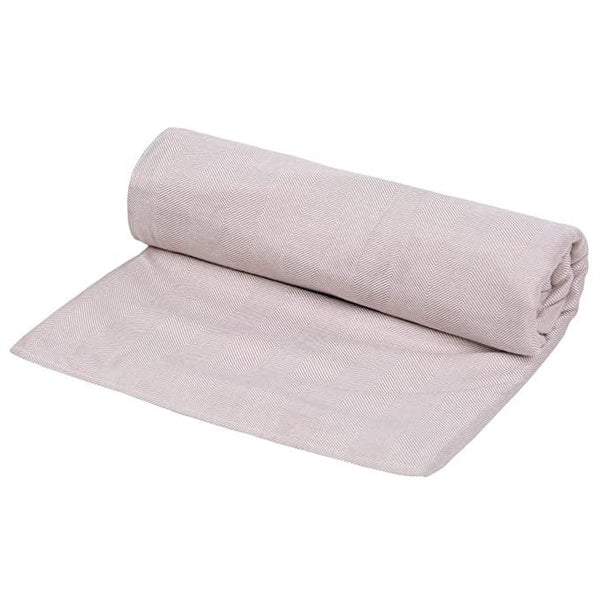 Buy All Season 100% Bamboo Blanket Beige -1, Kids Size: 3.3 x 4.5ft | Shop Verified Sustainable Bed Linens on Brown Living™