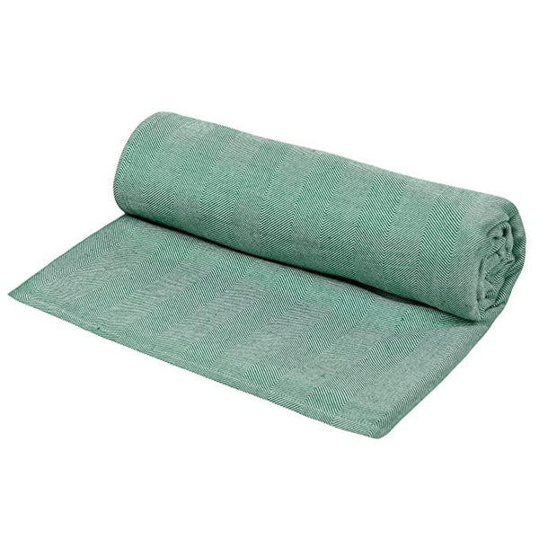 Buy All Season 100% Bamboo Blanket Green -1,Kids size: 3.3 x 4.5ft | Shop Verified Sustainable Bed Linens on Brown Living™