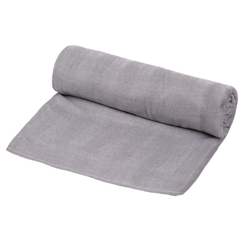 Buy All Season 100% Bamboo Blanket LightGrey-1,Kids size: 3.3 x 4.5ft | Shop Verified Sustainable Products on Brown Living