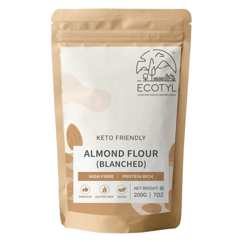 Buy Almond Flour (Blanched) | Gluten Free | Keto Friendly | 200g | Shop Verified Sustainable Cooking & Baking Supplies on Brown Living™
