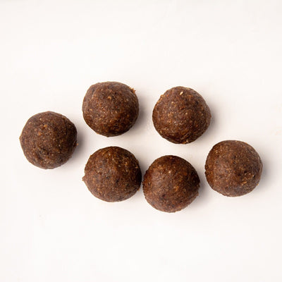 Almond - Orange Energy Truffles - Box of 6 – Chocolates on Brown Living™. SKU: TME - 15. Img 4.