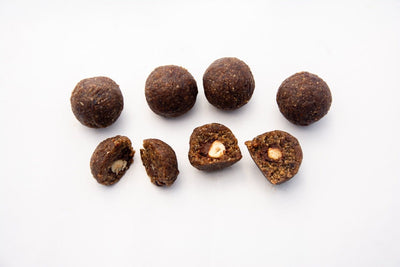 Almond - Orange Energy Truffles - Box of 6 – Chocolates on Brown Living™. SKU: TME - 15. Img 2.