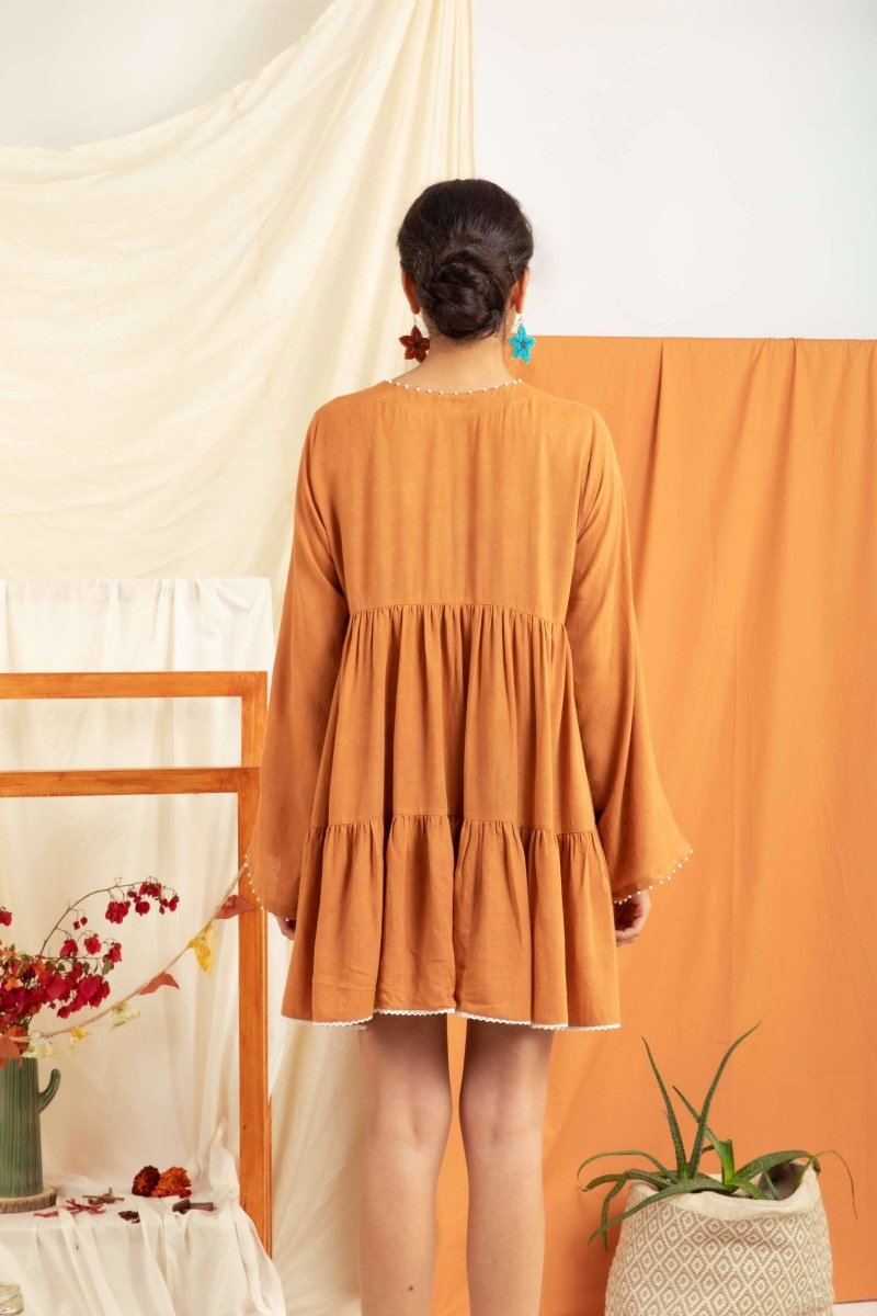 Aloe Magic Dress - Red Sand | Verified Sustainable by Brown Living™