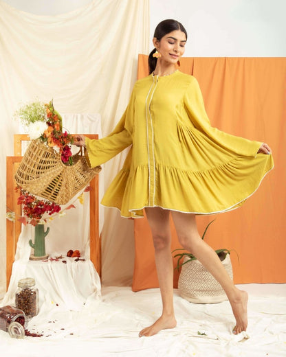 Aloe Magic Dress - Sunflower | Verified Sustainable by Brown Living™