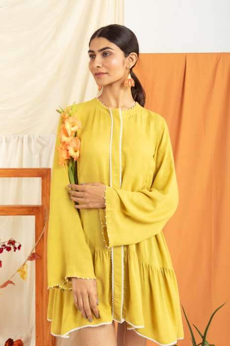 Buy Aloe Magic Dress - Sunflower | Shop Verified Sustainable Womens Dress on Brown Living™
