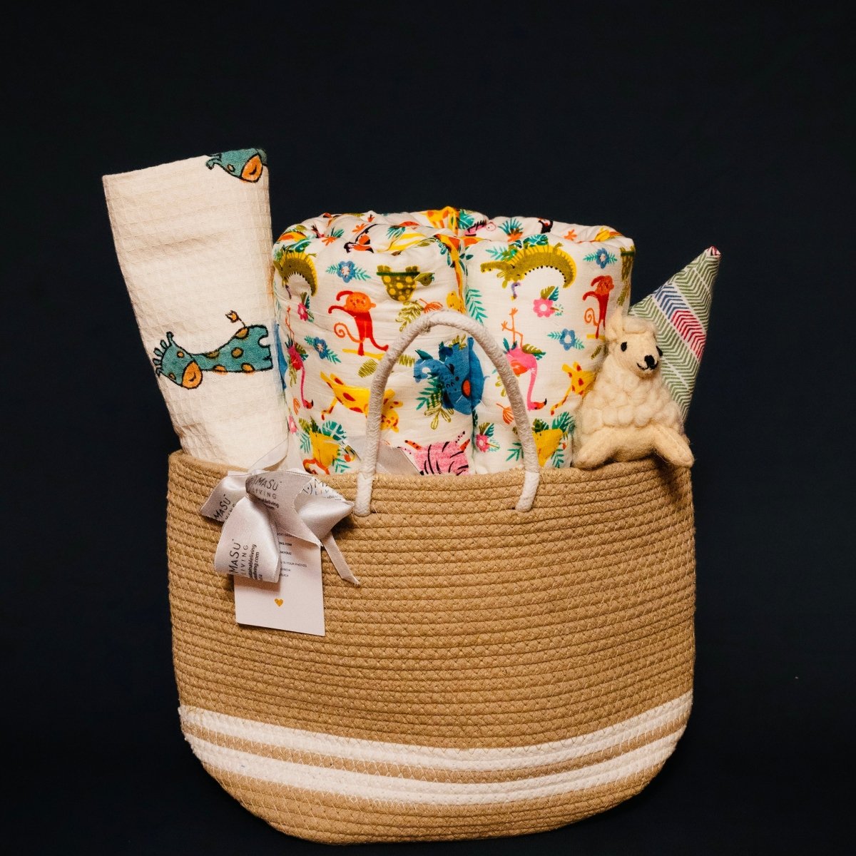 Aloka Baby Hamper - Jungle Safari | Verified Sustainable by Brown Living™