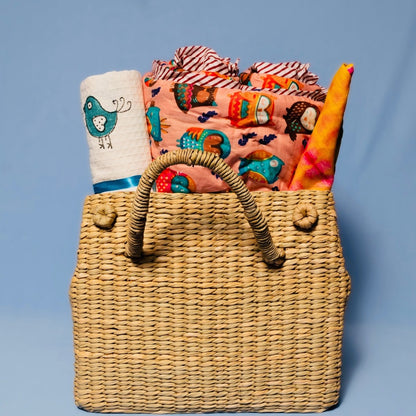 Aloka Baby Hamper - Owls | Verified Sustainable by Brown Living™