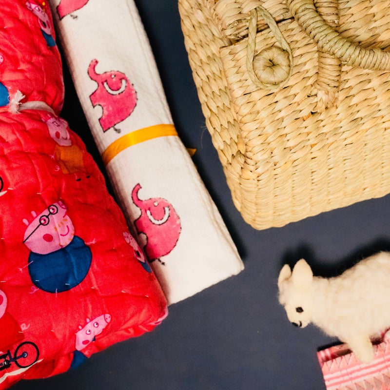 Buy Aloka Baby Hamper- Peppa | Shop Verified Sustainable Gift Hampers on Brown Living™