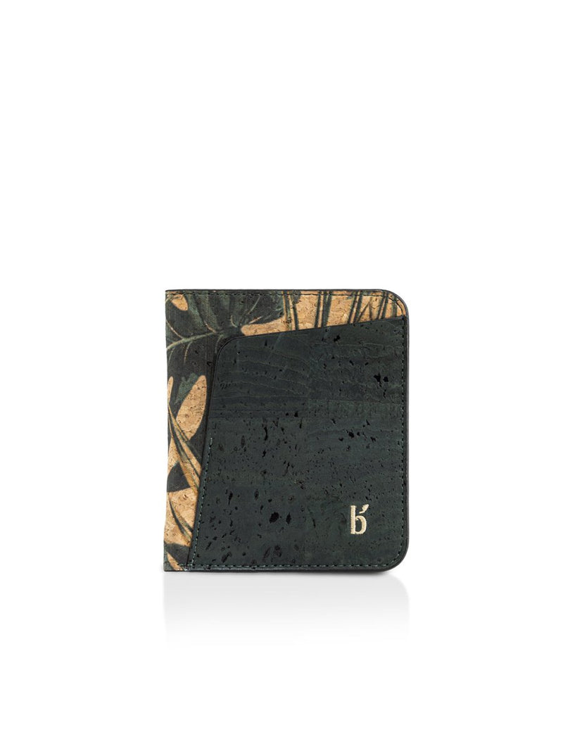 Buy Alpa Cork Mini Wallets - Jungle leaves | Shop Verified Sustainable Products on Brown Living