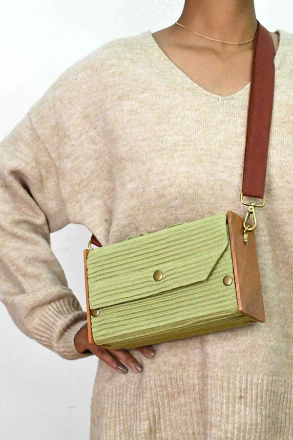 Buy Alpine Green Box Clutch | Shop Verified Sustainable Womens Bag on Brown Living™