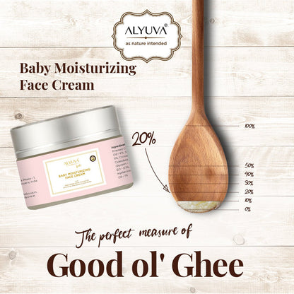 Baby Moisturizing Face Cream - 40gm | Verified Sustainable by Brown Living™