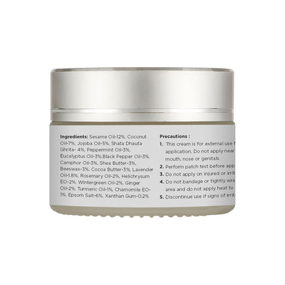 Muscle Relax Cream for Muscle Aches & Pains - 40gm | Verified Sustainable by Brown Living™