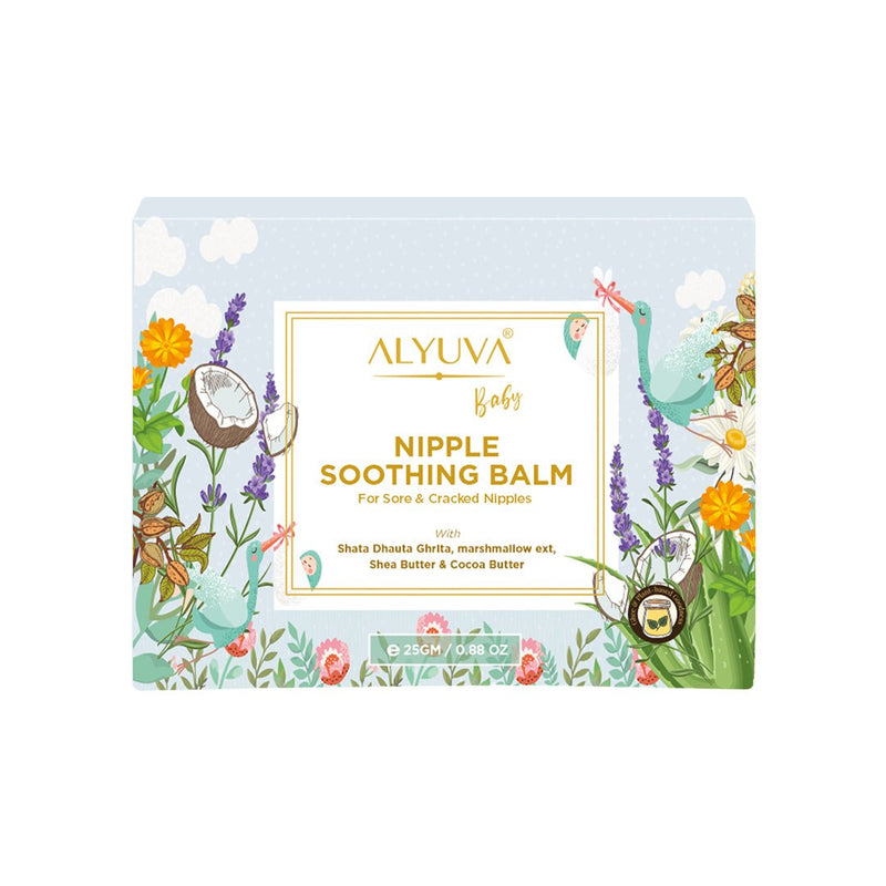 Buy Alyuva Nipple Soothing Balm, Baby Safe, 25gm | Shop Verified Sustainable Products on Brown Living