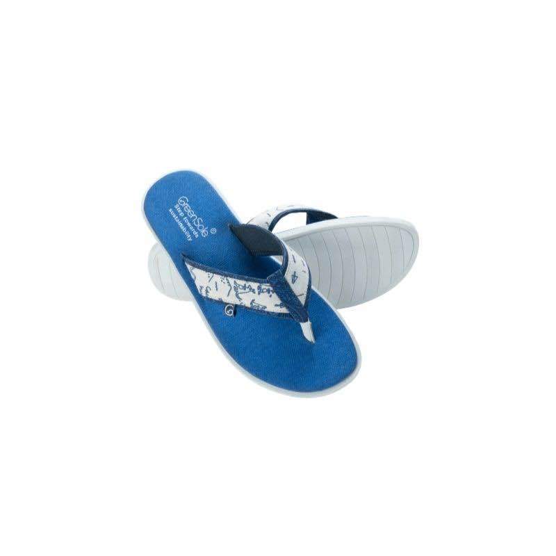 Amaron Blue Sustainable and Vegan Flip Flops | Verified Sustainable by Brown Living™