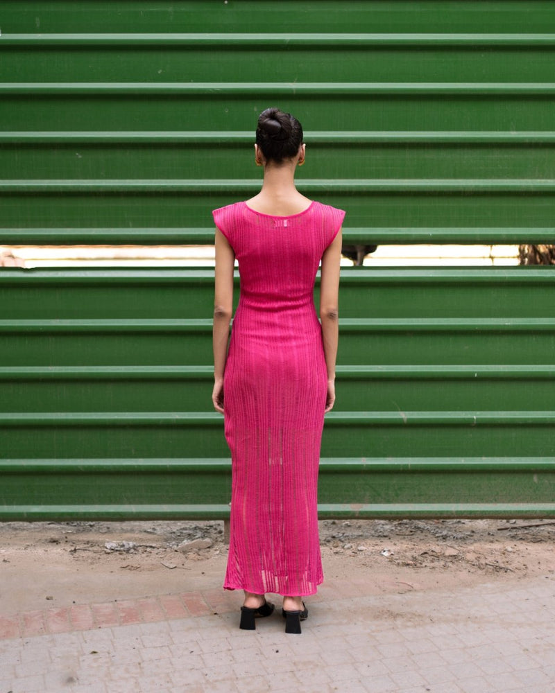 Buy Amelia Dress - Bright Pink | Shop Verified Sustainable Womens Dress on Brown Living™