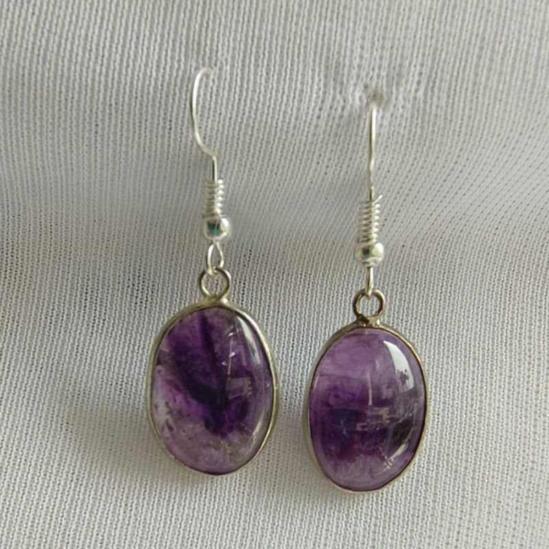 Buy Amethyst Earrings | Shop Verified Sustainable Products on Brown Living
