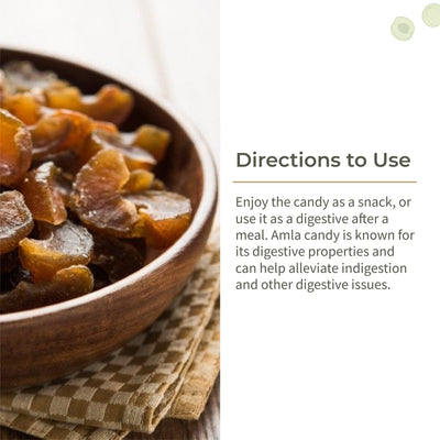 Amla Candy (Chatpata) | After Meal Digestive | Good for Gut Health | 250g – Ready to Eat & Cook on Brown Living™. SKU: ECOTYL00003_BL8046. Img 4.