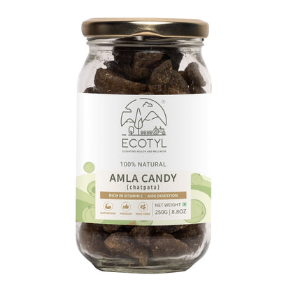 Amla Candy (Chatpata) | After Meal Digestive | Good for Gut Health | 250g | Verified Sustainable by Brown Living™