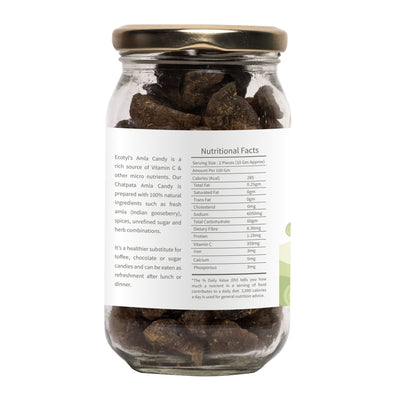 Amla Candy (Chatpata) | After Meal Digestive | Good for Gut Health | 250g – Ready to Eat & Cook on Brown Living™. SKU: ECOTYL00003_BL8046. Img 6.