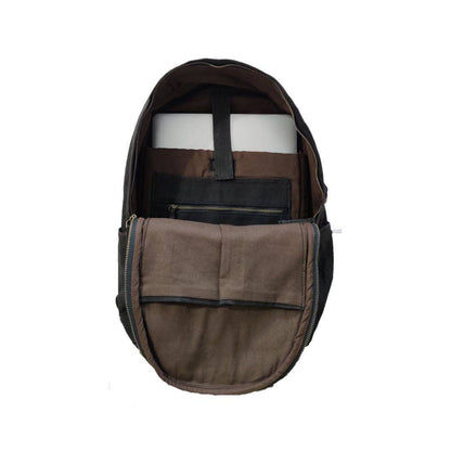 Amur Backpack - Everyday Carry 15.6 inch Laptop Backpack - Charcoal Black | Verified Sustainable by Brown Living™