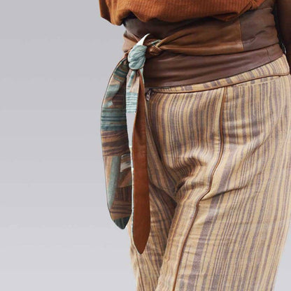 Andhra Ikat Bandeau - Reversible – Womens Belt by Sonica Sarna available on Brown Living™. Free Size . SKU: 274 - 14322 - SSD - 139. Img 2.