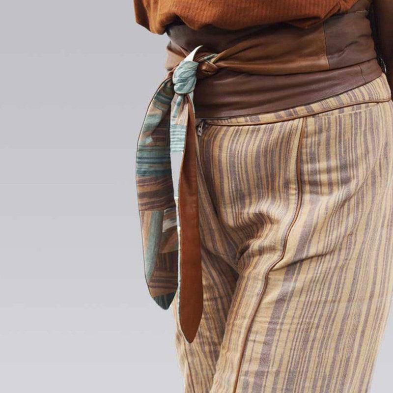 Buy Andhra Ikat Bandeau - Reversible | Shop Verified Sustainable Womens Belt on Brown Living™