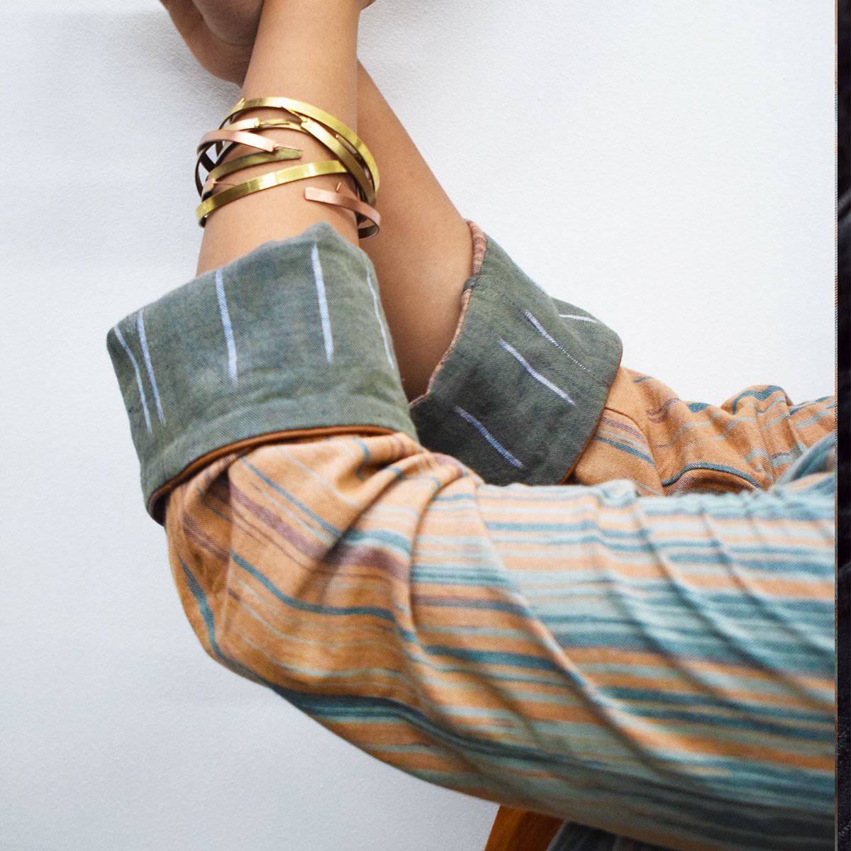 Andhra Ikat Jacket | Verified Sustainable by Brown Living™