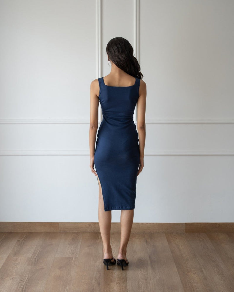 Buy Andrea Dress - Blue | Shop Verified Sustainable Womens Dress on Brown Living™