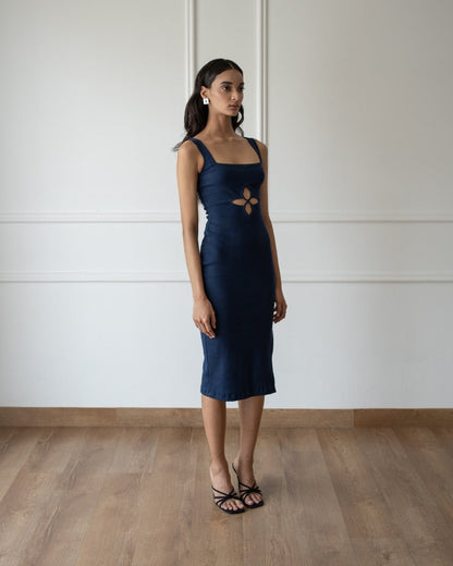 Andrea Dress - Blue | Verified Sustainable by Brown Living™