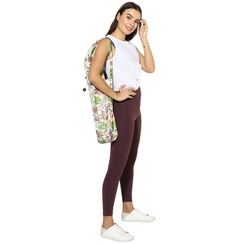 Buy Anitya Yoga Mat Bag | Shop Verified Sustainable Yoga Bag on Brown Living™