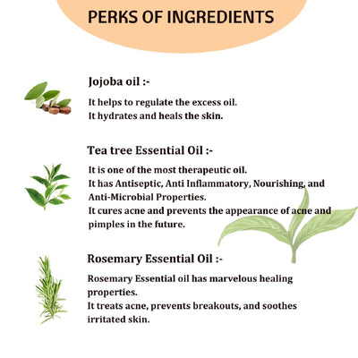 Anti - Acne Face Oil - 20 ml – Face Oil on Brown Living™. SKU: SKIE01. Img 3.