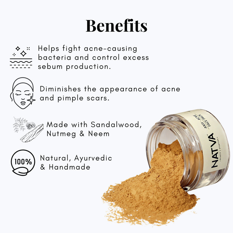 Anti - Acne Face Pack | Verified Sustainable Face Pack on Brown Living™