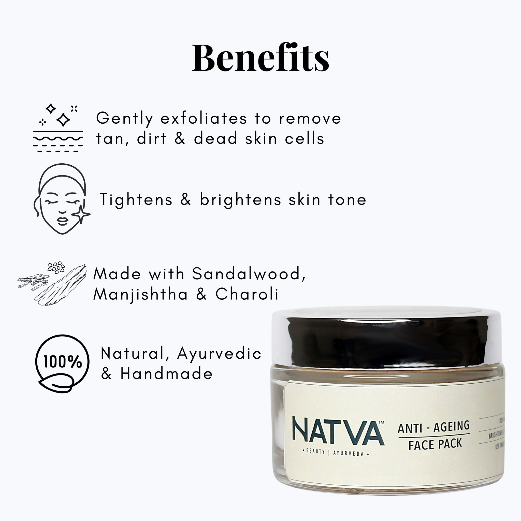 Anti - Aging Face Pack | Verified Sustainable by Brown Living™