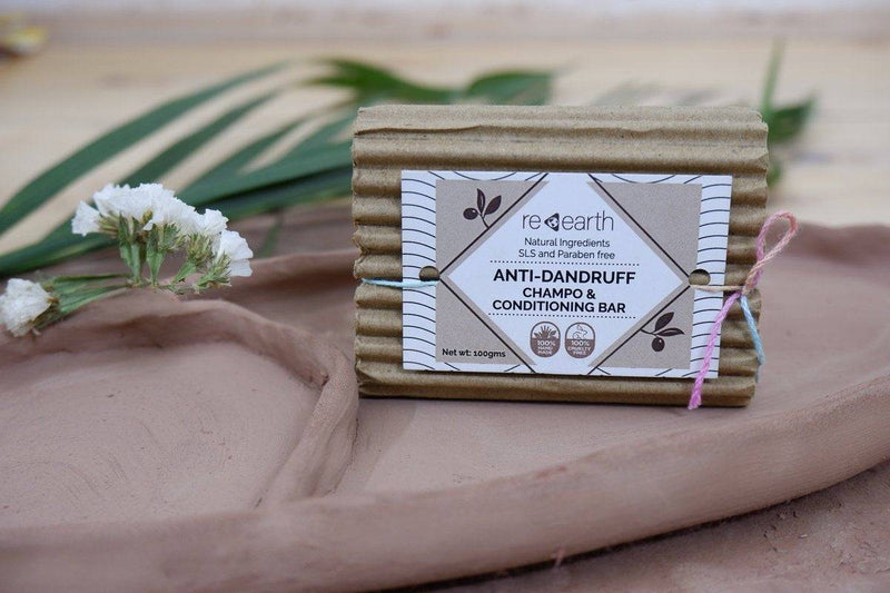 Buy Anti-Dandruff Champo and Conditioning Bar | Shop Verified Sustainable Hair Shampoo Bar on Brown Living™