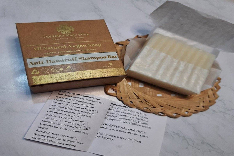 Buy Anti-Dandruff Shampoo Bar | Shop Verified Sustainable Hair Shampoo Bar on Brown Living™