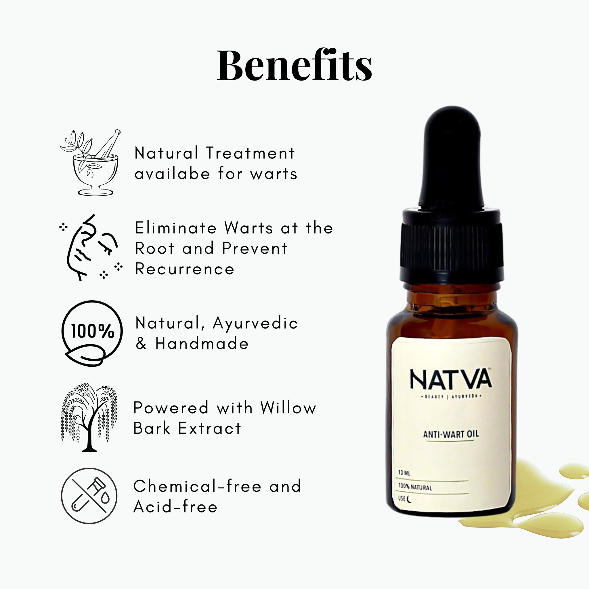 Anti Wart & Dark Spots Facial Oil | Verified Sustainable by Brown Living™