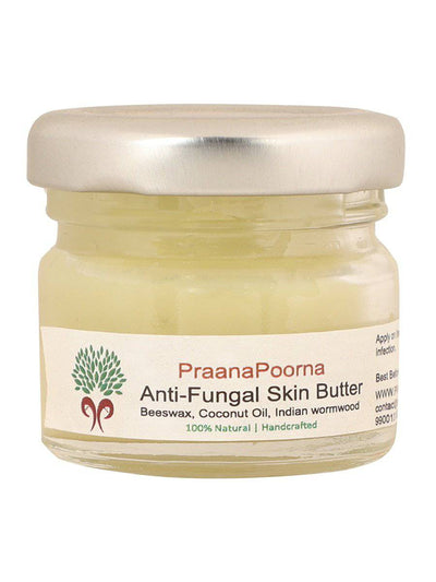 Antifungal skin butter 25g – Body Butter by Praanapoorna available on Brown Living™. . SKU: 133 - 08243 - praanapoorna - SKUB9. Img 1.