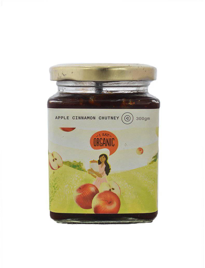 Apple Cinnamon Chutney - 300g | Verified Sustainable by Brown Living™