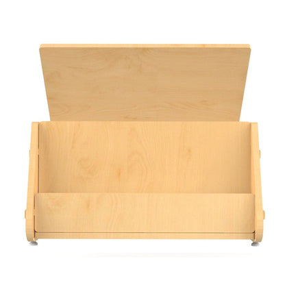 Aqua Plum | Wooden Toy Chest | Verified Sustainable by Brown Living™