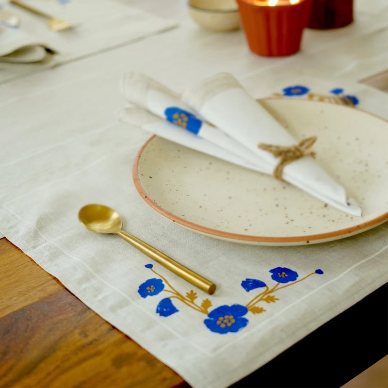 Buy Araal Placemats | 100% Natural Hemp | Set of 2,4 & 6 | Shop Verified Sustainable Table Linens on Brown Living™