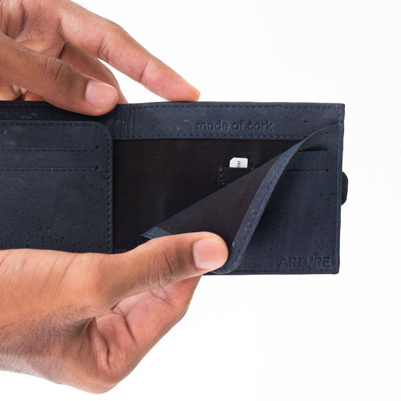 Buy Arden Minimal Wallet - Black | Shop Verified Sustainable Mens Wallet on Brown Living™