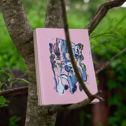 Area 51 Hand - Painted Notebook | Verified Sustainable by Brown Living™