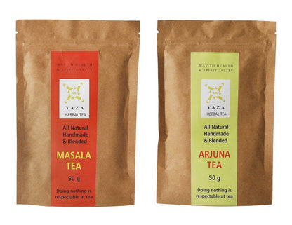 Arjun Tea + Masala Tea Combo - 50g Each | Verified Sustainable by Brown Living™