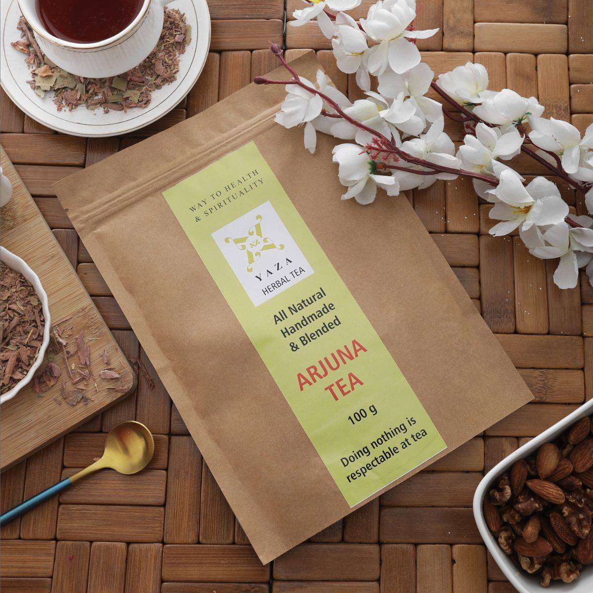 Arjuna Tea - The Ancient Healer & Immunity Booster - 100g - 50 Servings | Verified Sustainable by Brown Living™