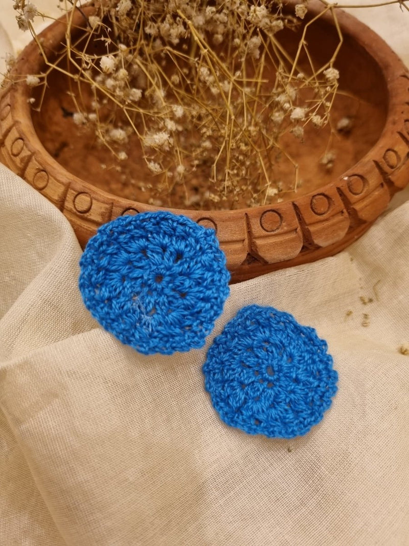Buy Arka Crochet Earrings | Handwoven earrings | Shop Verified Sustainable Products on Brown Living