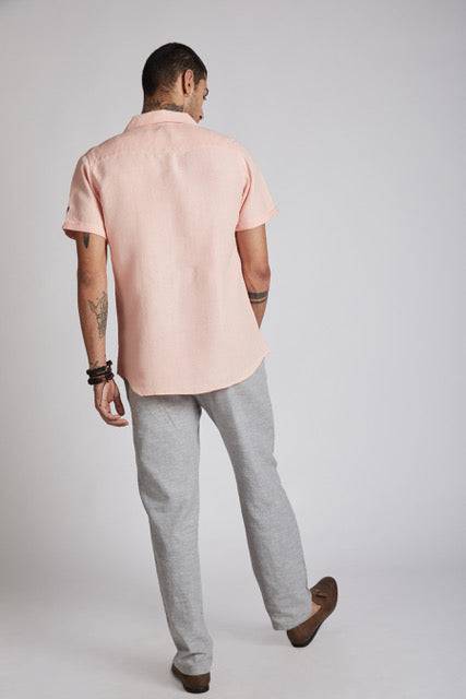 Buy Arrow Resort Shirt Light Peach | Shop Verified Sustainable Products on Brown Living