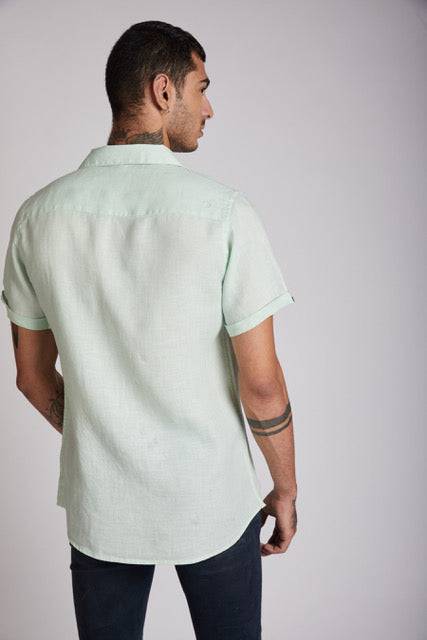 Arrow Resort Shirt Mint Green | Verified Sustainable by Brown Living™