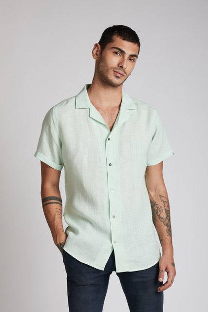 Arrow Resort Shirt Mint Green | Verified Sustainable by Brown Living™