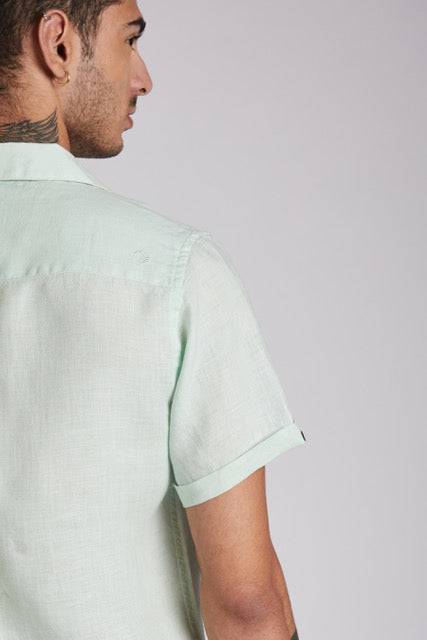 Arrow Resort Shirt Mint Green | Verified Sustainable by Brown Living™